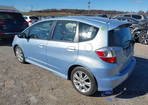 2009 Honda Fit Sport из США, поврежденный, VIN JHMGE88429S003942